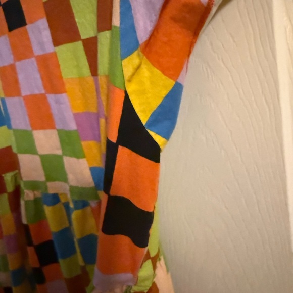 Nooworks Multicolor Checkered Midi Dress - Picture 5 of 9